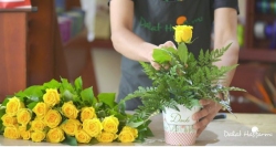 Bốn cách cắm hoa đơn giản tại nhà